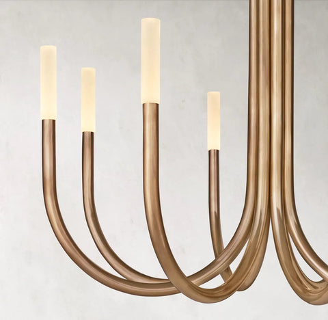 Rousse Modern Alabaster Chandelier 38''