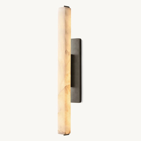 Audon Alabaster Single Sconce