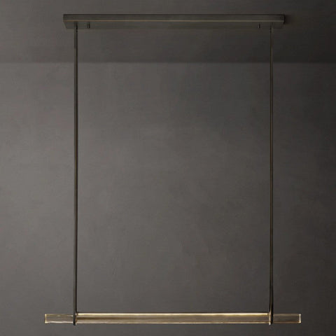 Audon Single Bar Linear Chandelier 60"