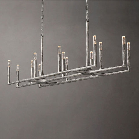 Avarit Forged Linear Chandelier 72''