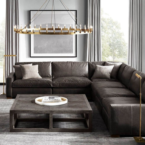 Camilo Vintage Filament Round Chandelier 38''D
