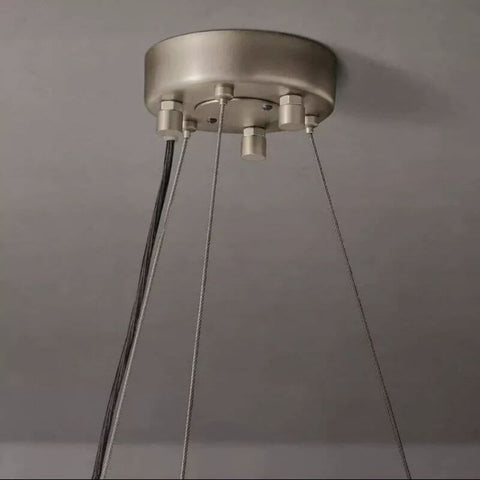 Halo Crystal Round LED Chandelier 41''