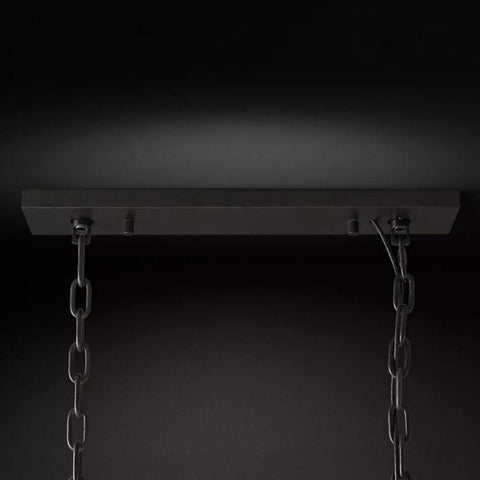 Harley Crystal Rectangular Chandelier 61''