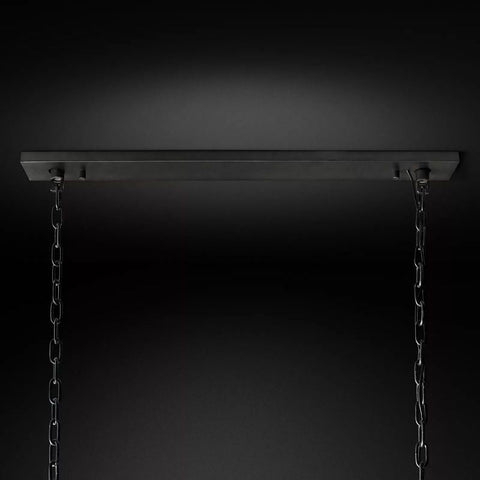 Harley Calcite Rectangle Chandelier 74''