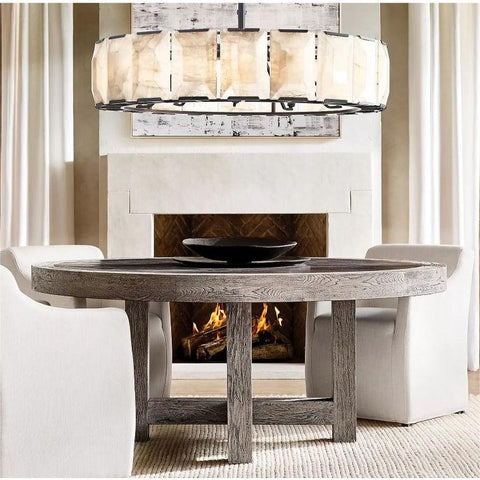 Harley Calcite Round Chandelier 31''