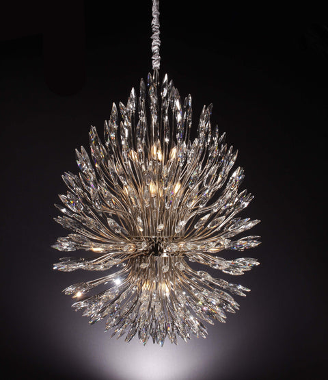 Lily Starburst Crystal Sputnik Chandelier