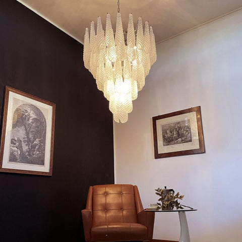 Murano Glass Dewdrop Chandelier