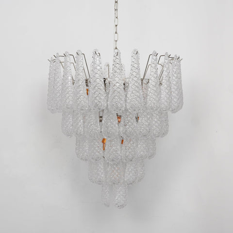 Murano Glass Droplet Chandelier
