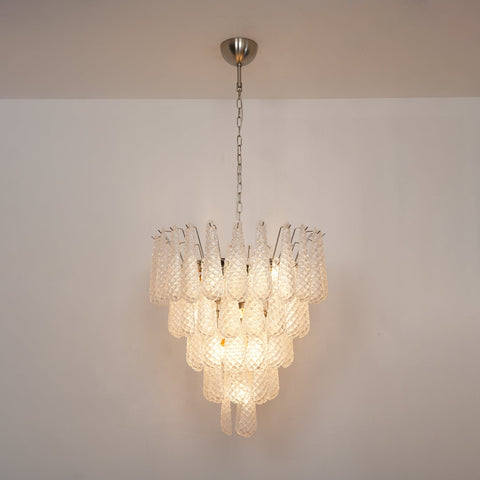 Murano Glass Droplet Chandelier