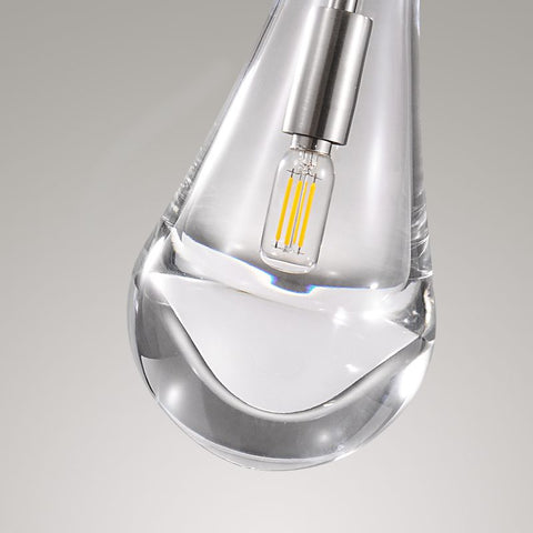 Raindrop Pendant Rod & Cord