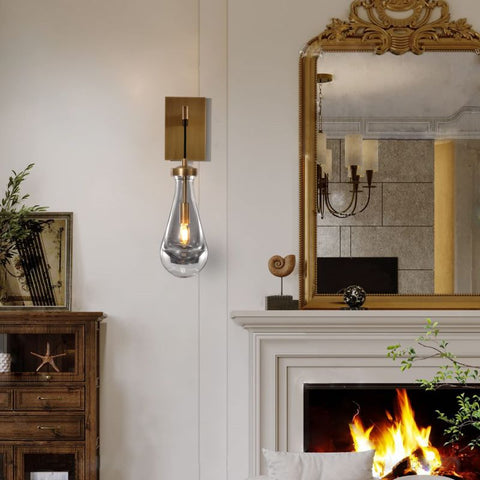 Raindrop Sconce Rod & Cord