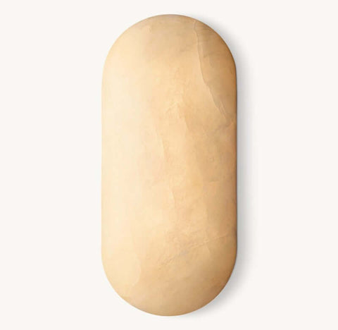 Alabaster Riven Sconce 14" 18" 24"