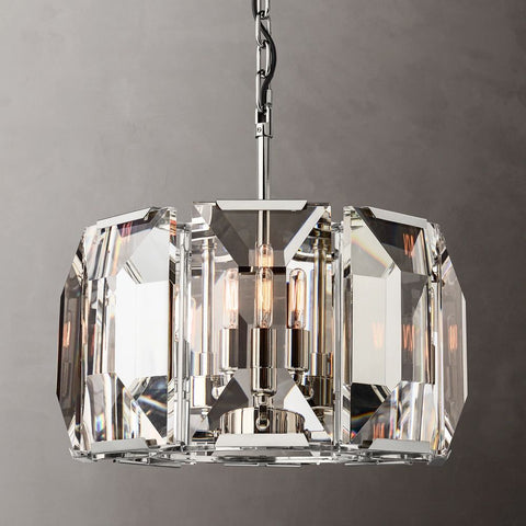 Harley Crystal Round Chandelier 19''