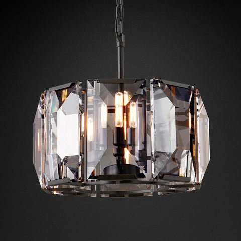 Harley Crystal Round Chandelier 19''