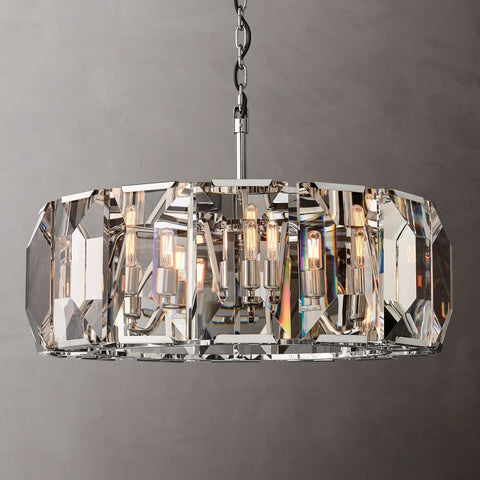 Harley Crystal Round Chandelier 31''