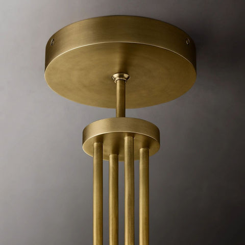 Cannel Round Chandelier 48''