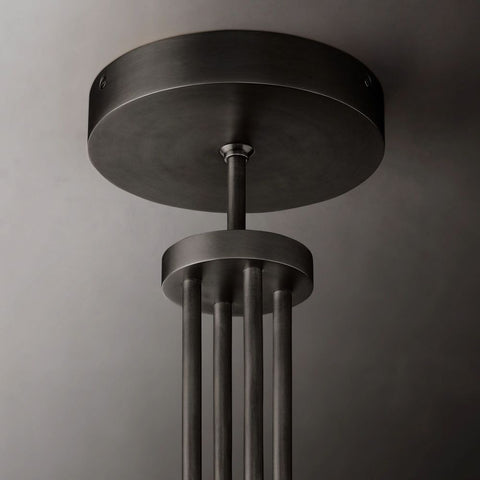 Cannel Round Chandelier 60''