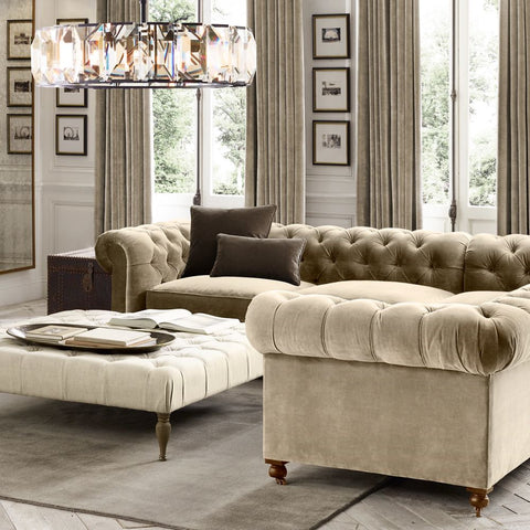 Harley Crystal Round Chandelier 43''