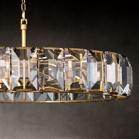 Harley Crystal Round Chandelier 60''