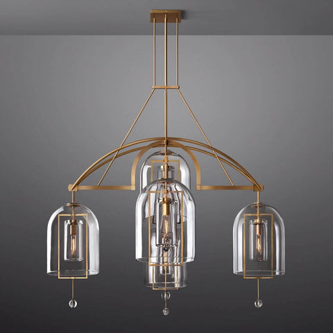Fulcra Round Chandelier 61''