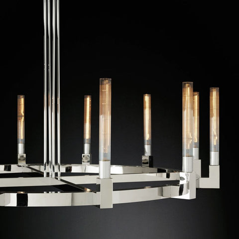 Cannel Round Chandelier 72''