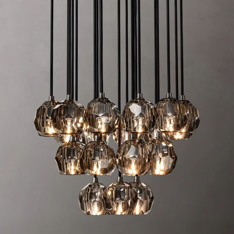 Crespo Round Cluster Chandelier 24''