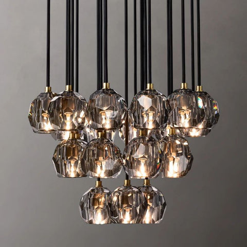 Crespo Round Cluster Chandelier 24''