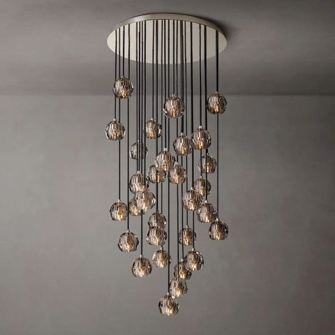 Crespo Round Cluster Chandelier 30''