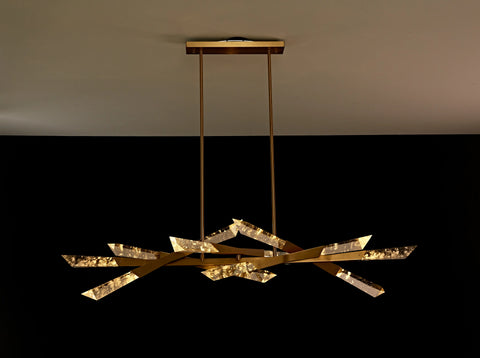 Axel Linear Chandelier 60"