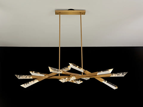 Axel Linear Chandelier 60"