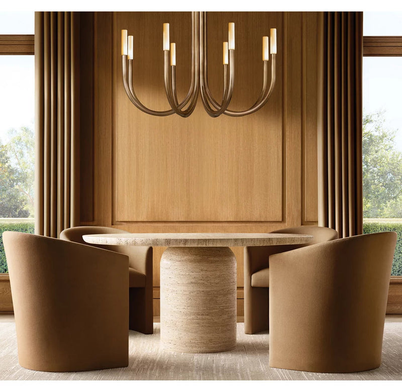 Rousse Modern Alabaster Chandelier 38''