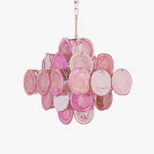 Aurelia Pink Murano Glass Chandelier