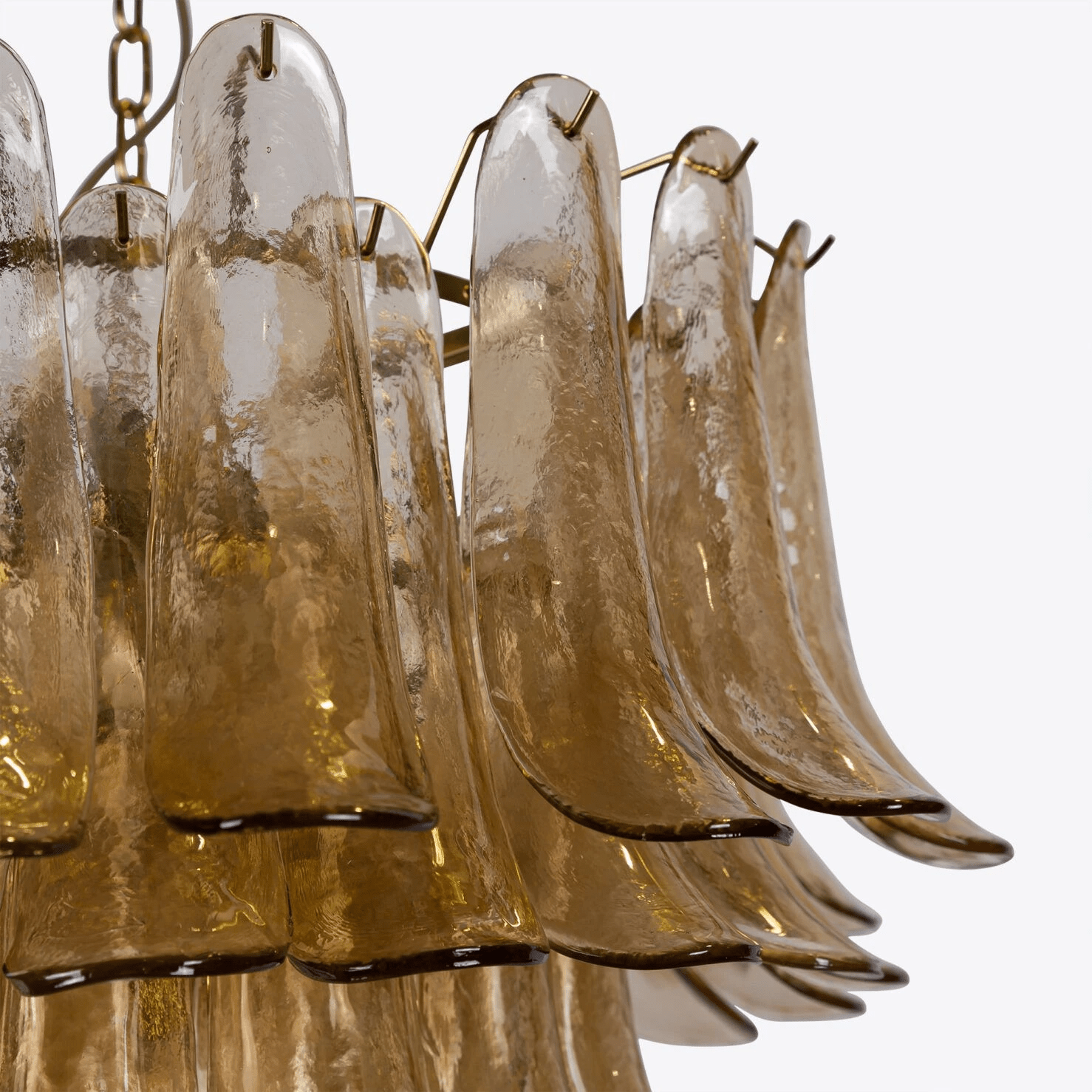 Amber Petalo Chandelier