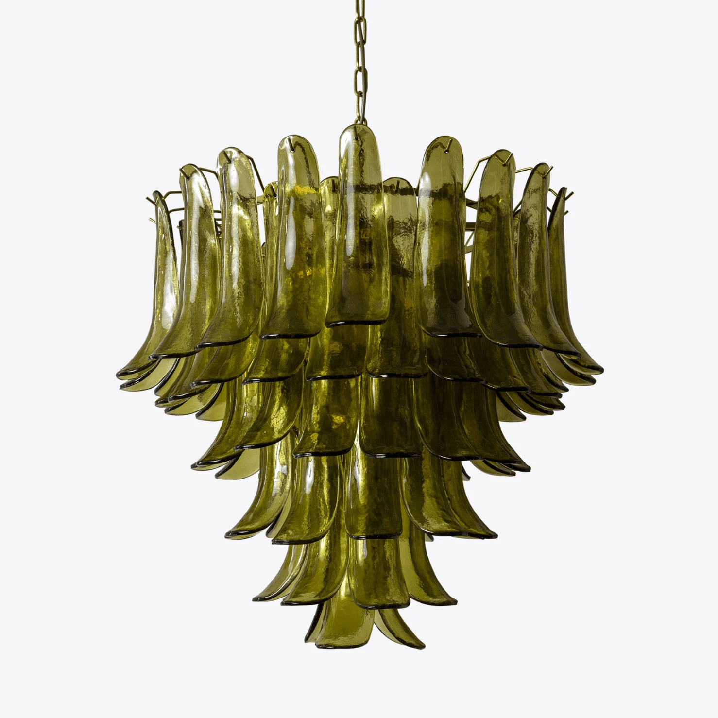 Green Petalo Chandelier