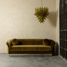 Green Petalo Chandelier