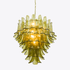 Green Petalo Chandelier