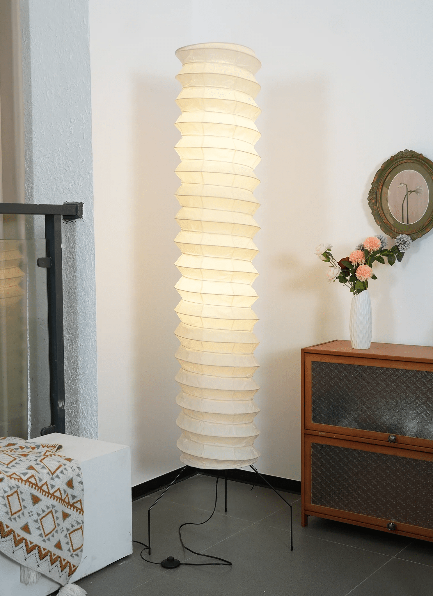 Washi Paper UF4-31N Floor Lamp