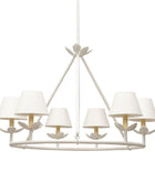 Montferrat Leaf Chandelier 6 Light