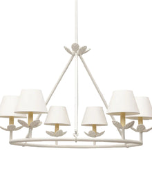 Montferrat Leaf Chandelier 6 Light