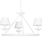 Montferrat Leaf Chandelier 3 Light