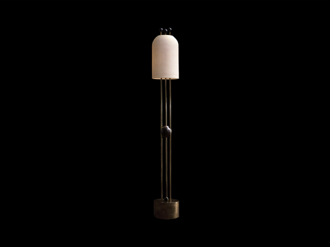 LANTERN FLOOR LAMP H66.75” x Ø9"