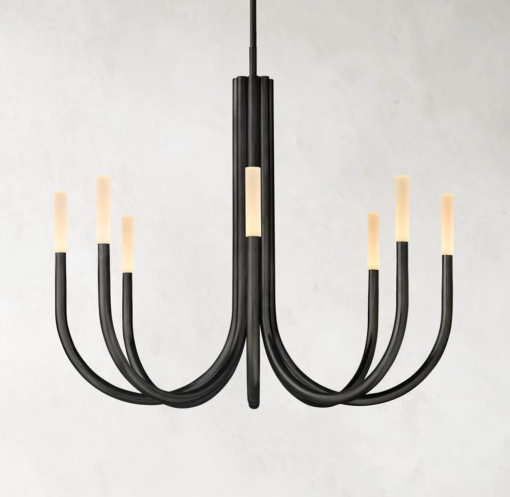 Rousse Modern Alabaster Chandelier 38''