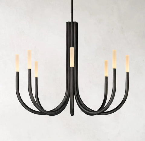 Rousse Modern Alabaster Chandelier 38''
