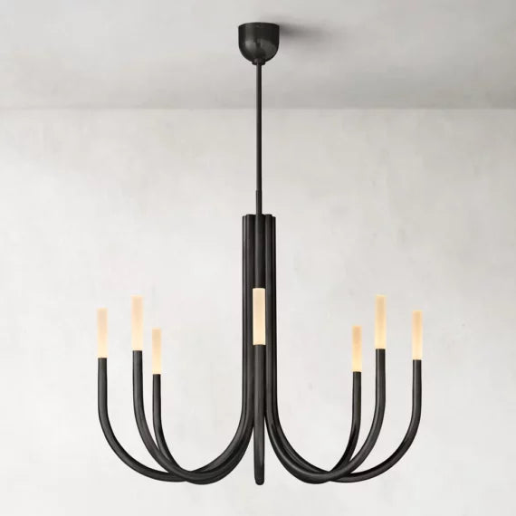 Rousse Modern Alabaster Chandelier 38''