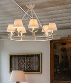 Montferrat Leaf Chandelier 6 Light