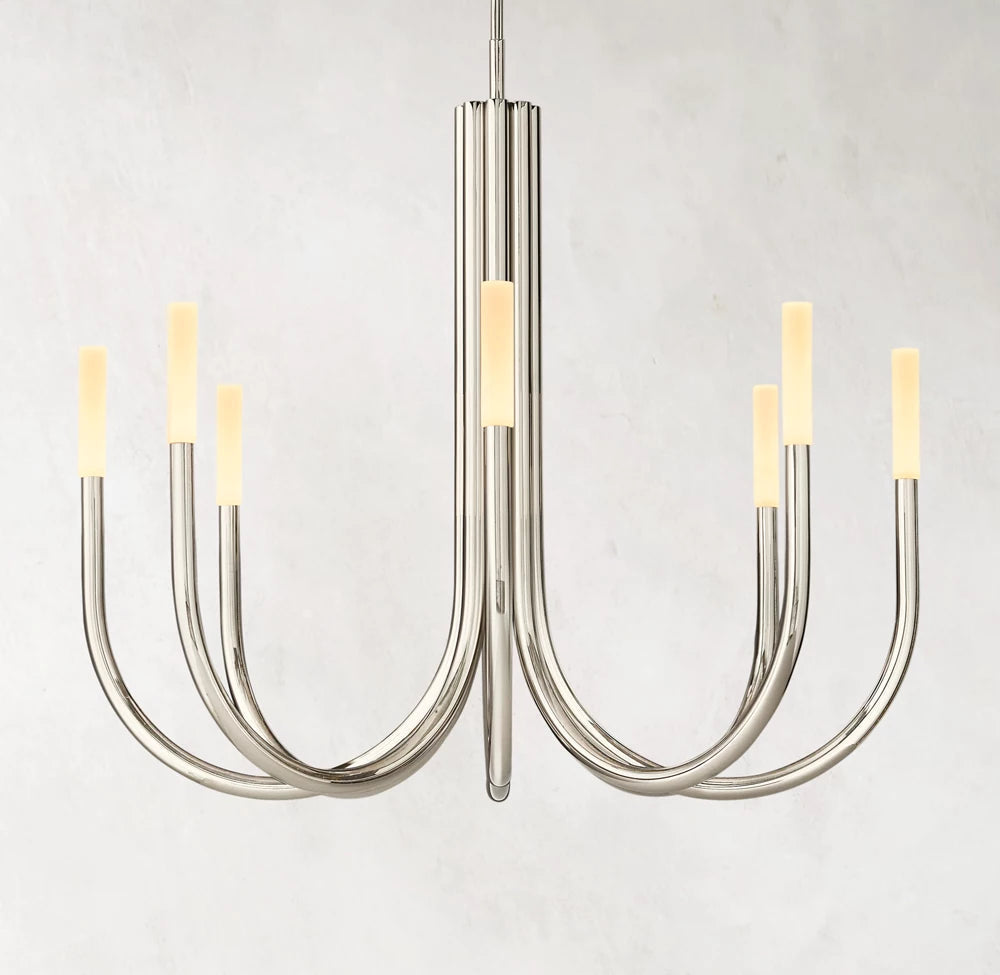 Rousse Modern Alabaster Chandelier 38''