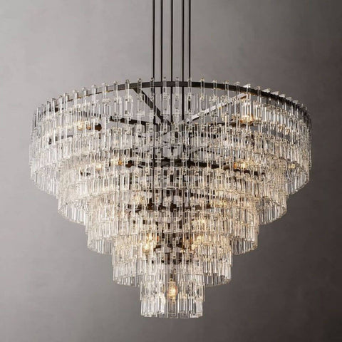 Nigel Tiered Round Chandelier 60''