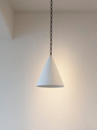 PLASTER CONE HANGING LIGHT