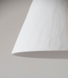PLASTER CONE HANGING LIGHT