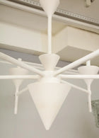 Custom Plaster Gaston Six-Arm Chandelier/ Fixture
